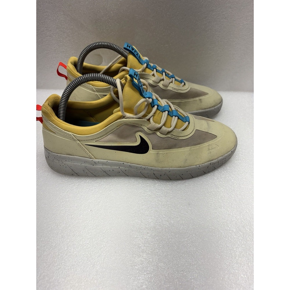 Nike SB Nyjah Free 2 Shoes Sneakers Tan Black Skate BV2078-105 Men's 9